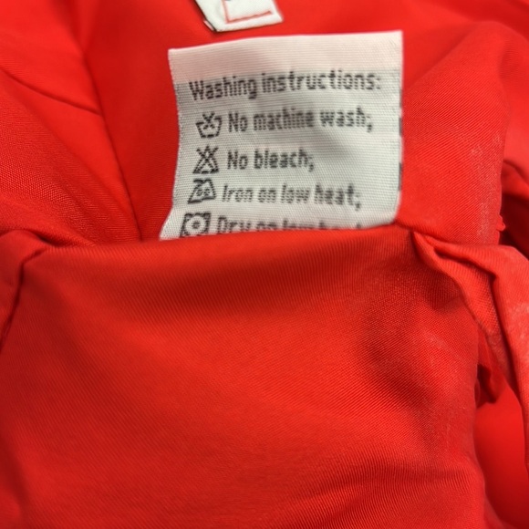 Hebeos Women’s Red Prom/Party Dress - Picture 5 of 6